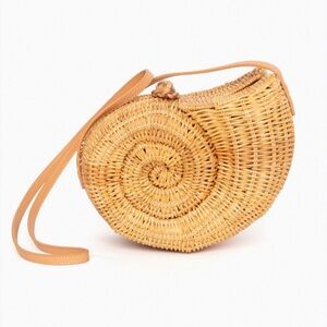 Aranaz Straw Nautilus Bag